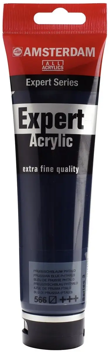 Amsterdam Expert Acrylverf Pruisischblauw Phtalo 150ml
