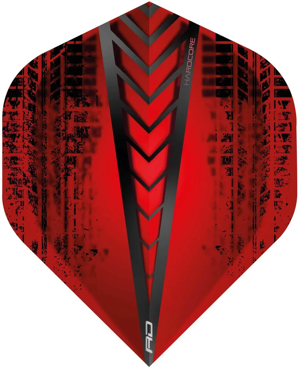 Red Dragon Hardcore Radical Red TF6335 Dart Flights