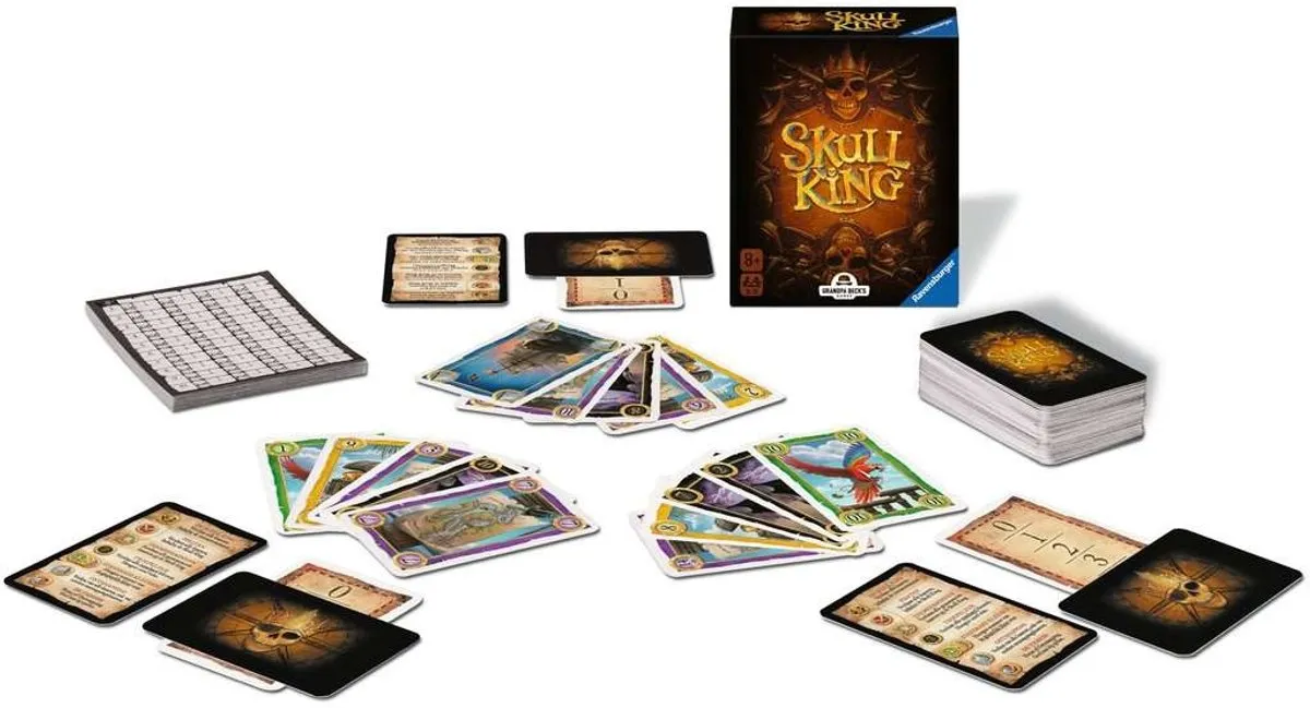 Ravensburger Skull King Kaartspel 22748 - 2-8 Spelers