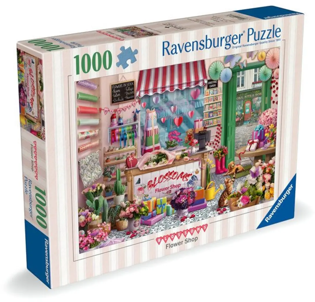 Ravensburger De Bloemenwinkel Puzzel 1000 Stuks