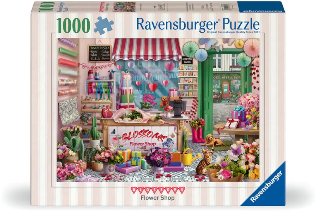 Ravensburger De Bloemenwinkel Puzzel 1000 Stuks