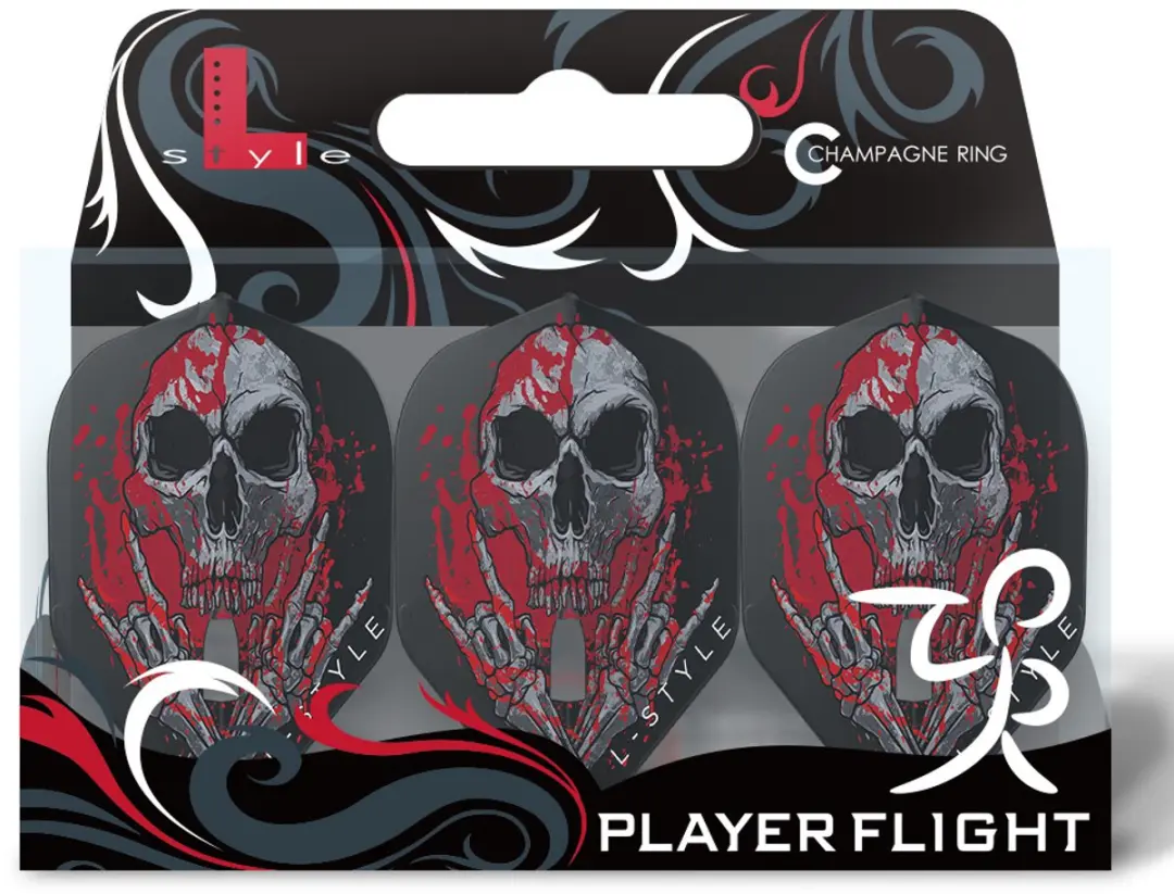 L-Style Pro L1 Ryan Searle V3 Dart Flights - Zwart