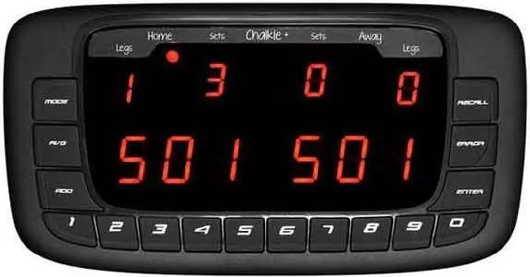 Keyglory Dartsmate Chalkie Plus Elektronisch Dartbord - Zwart