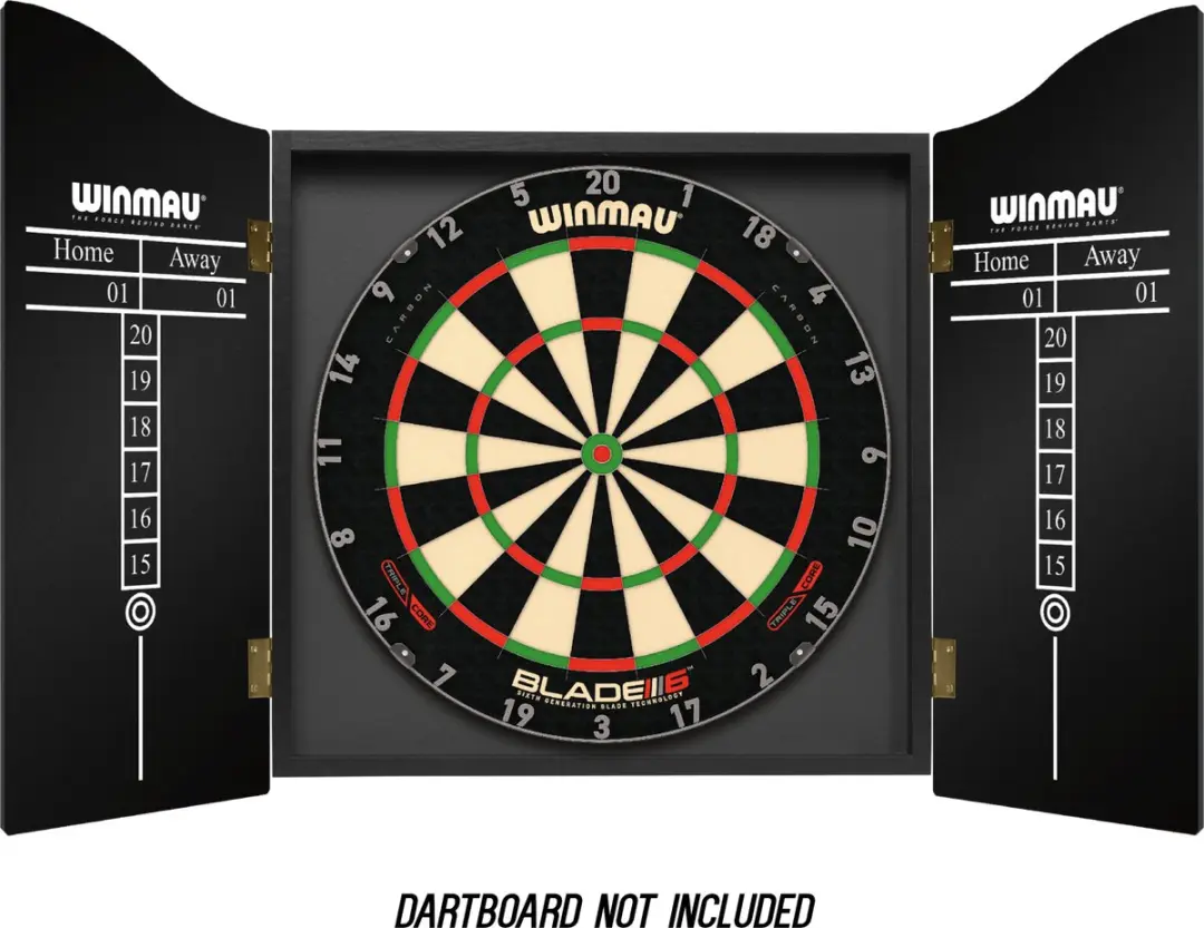 Winmau Pro-Line Dartkabinet - Zwart