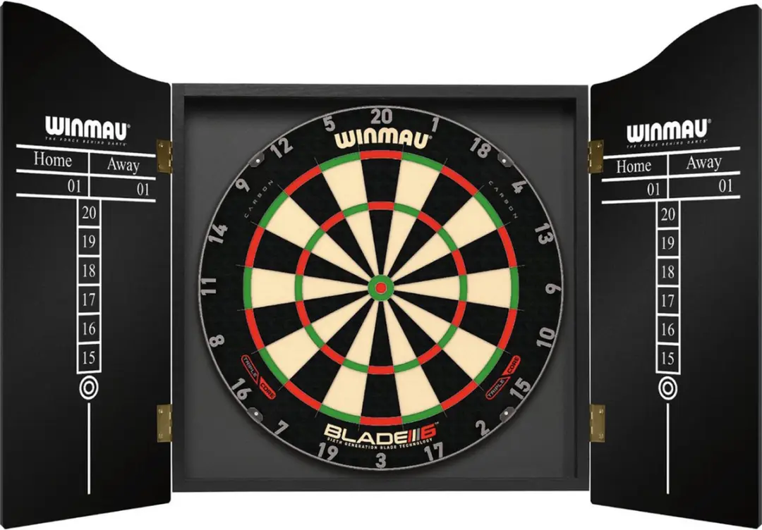 Winmau Pro-Line Dartkabinet - Zwart