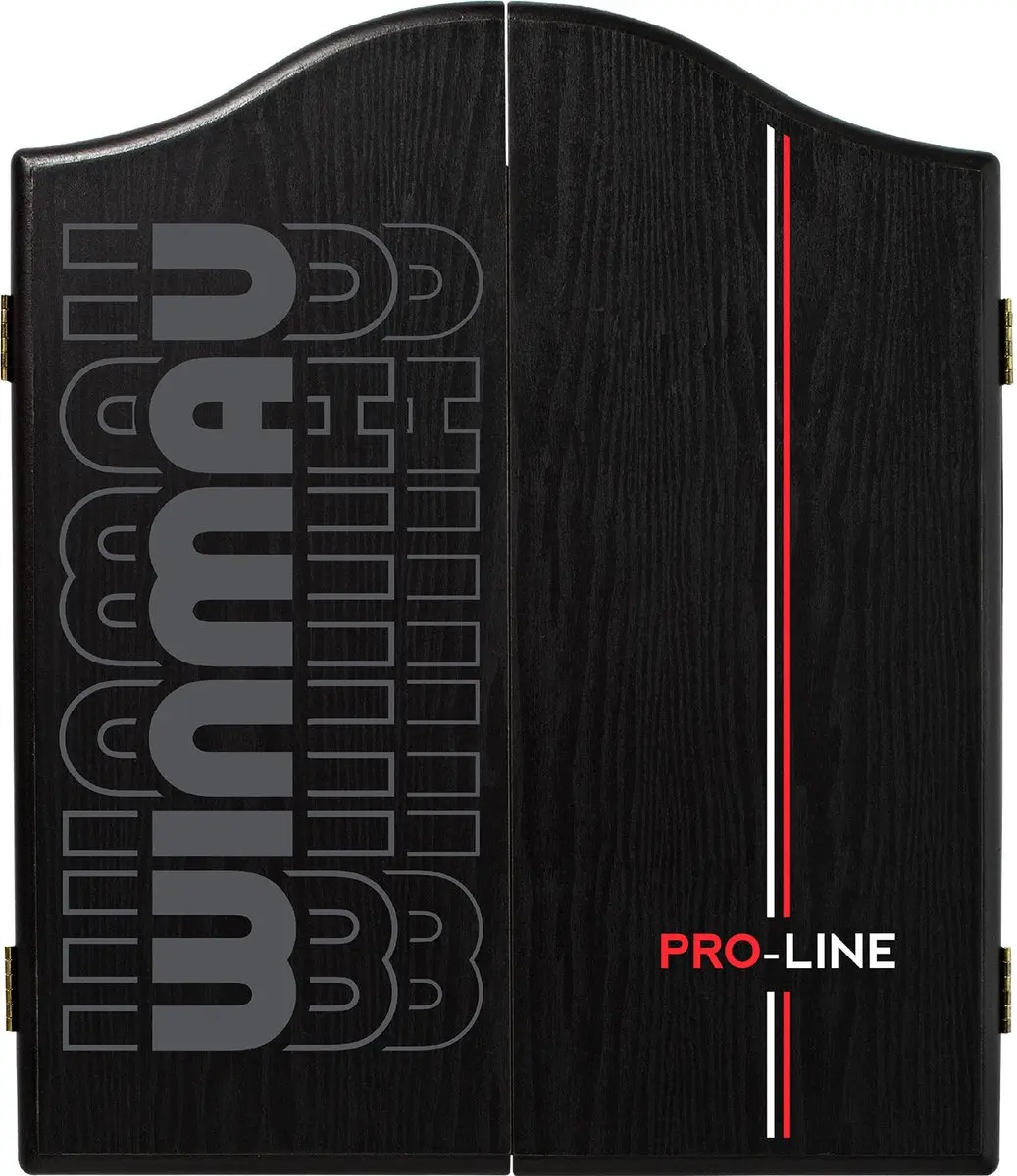 Winmau Pro-Line Dartkabinet - Zwart