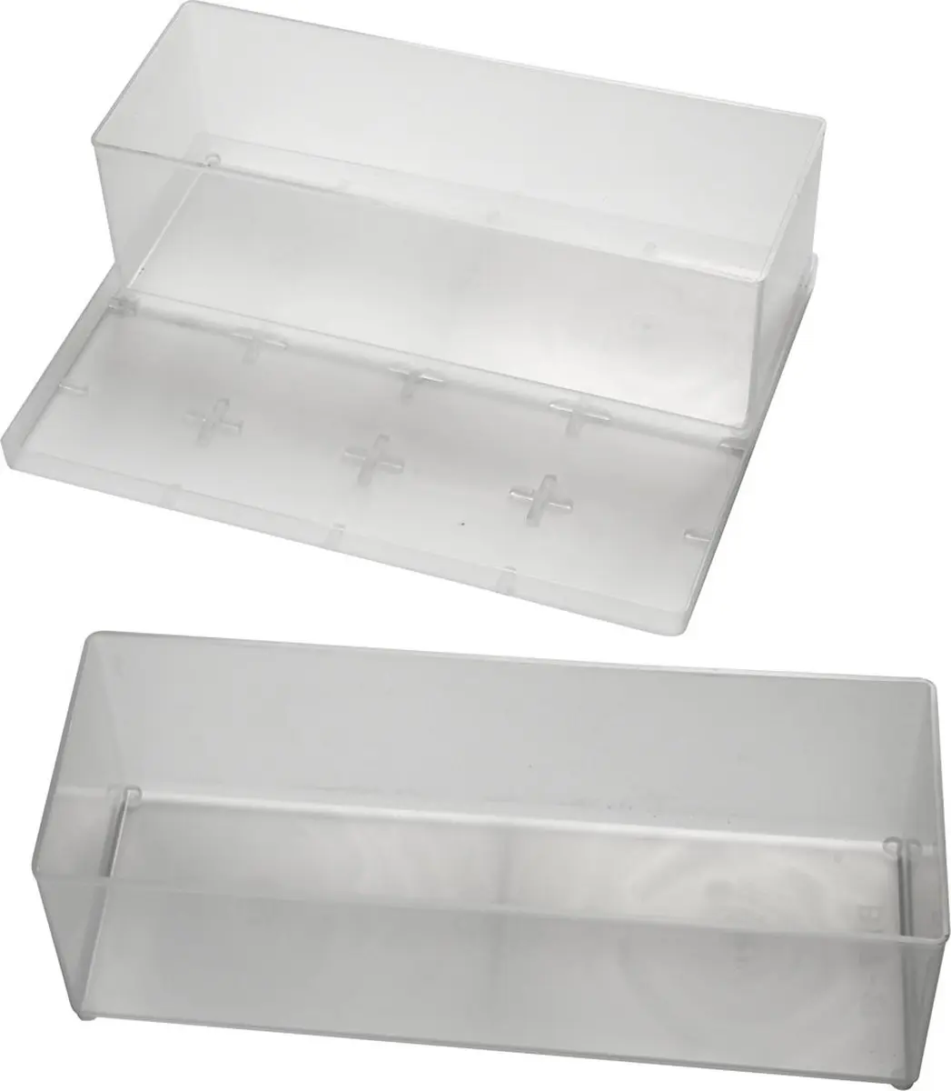 Raaco 80 2xBA7-2 Assortimentskoffer - 220x69x160mm Transparant