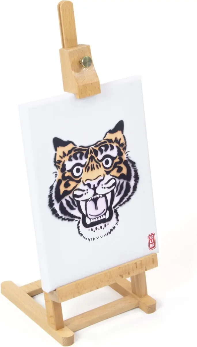 Kangaro K-830003 Tafelzetel Beukenhout - Canvas tot 30cm