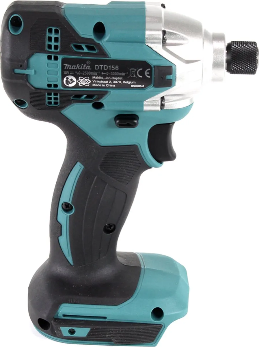 Makita DTD156ZJ Slagschroevendraaier 18V - zonder accu - afbeelding 6 van 6