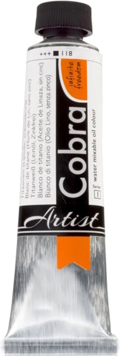 Cobra Artist Olieverf Titaanwit 40ml
