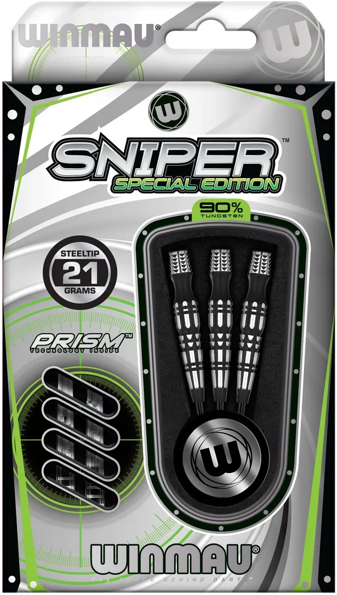 Winmau Sniper S.E. V2 Dartpijlen - 3 Stuks - afbeelding 6 van 6