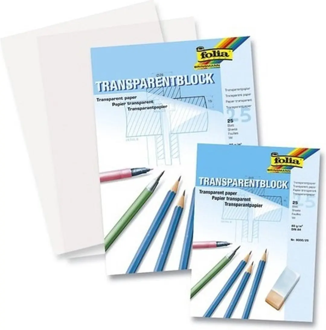 Kangaro A3 Overtrekpapier Transparant - 48 Vellen (2x24)