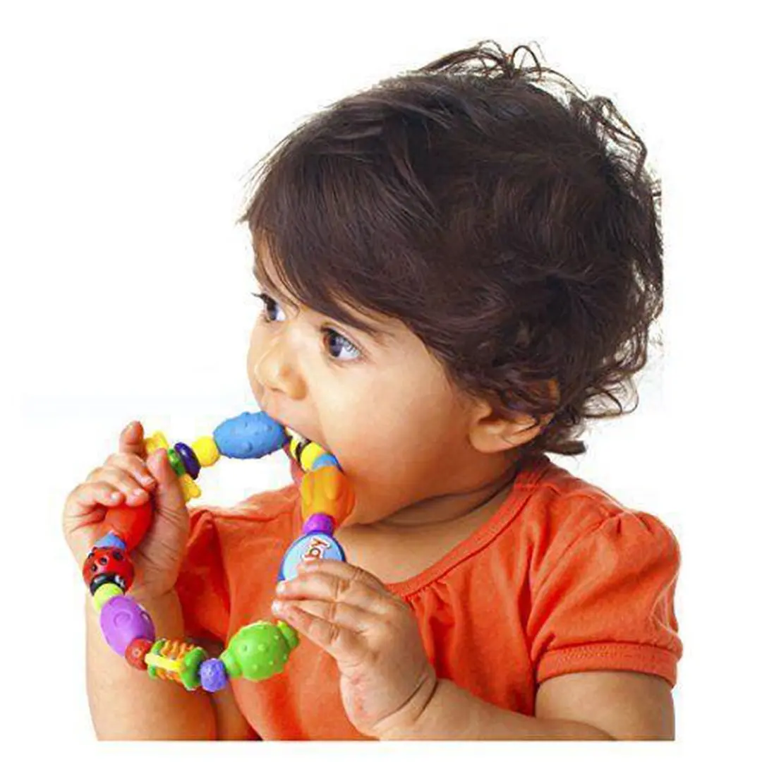 Nûby Bug-a-loop Bijtring - Rood