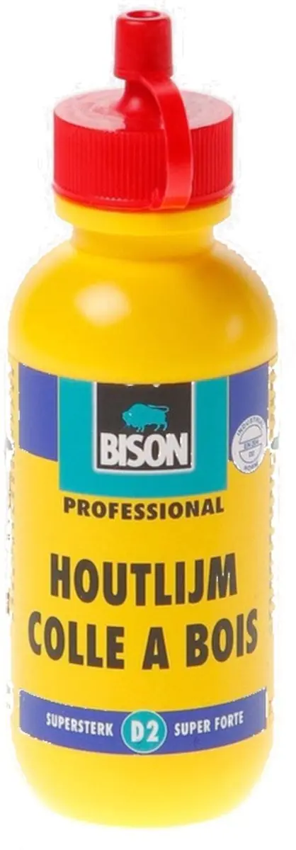 Bison Houtlijm 75ml - 2 Stuks
