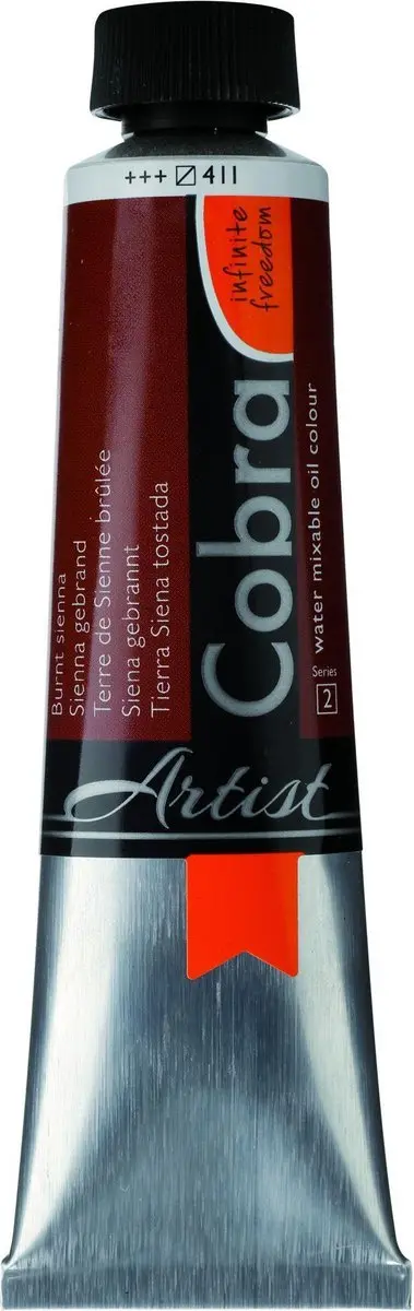 Cobra Artist Olieverf #411 Burnt Sienna 40ml