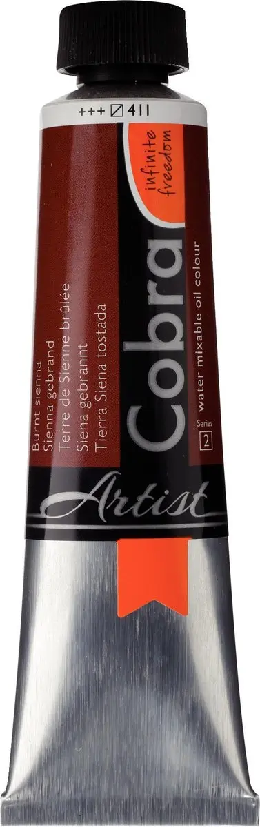Cobra Artist Olieverf #411 Burnt Sienna 40ml