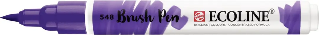 Ecoline Brushpen Blauw violet 548