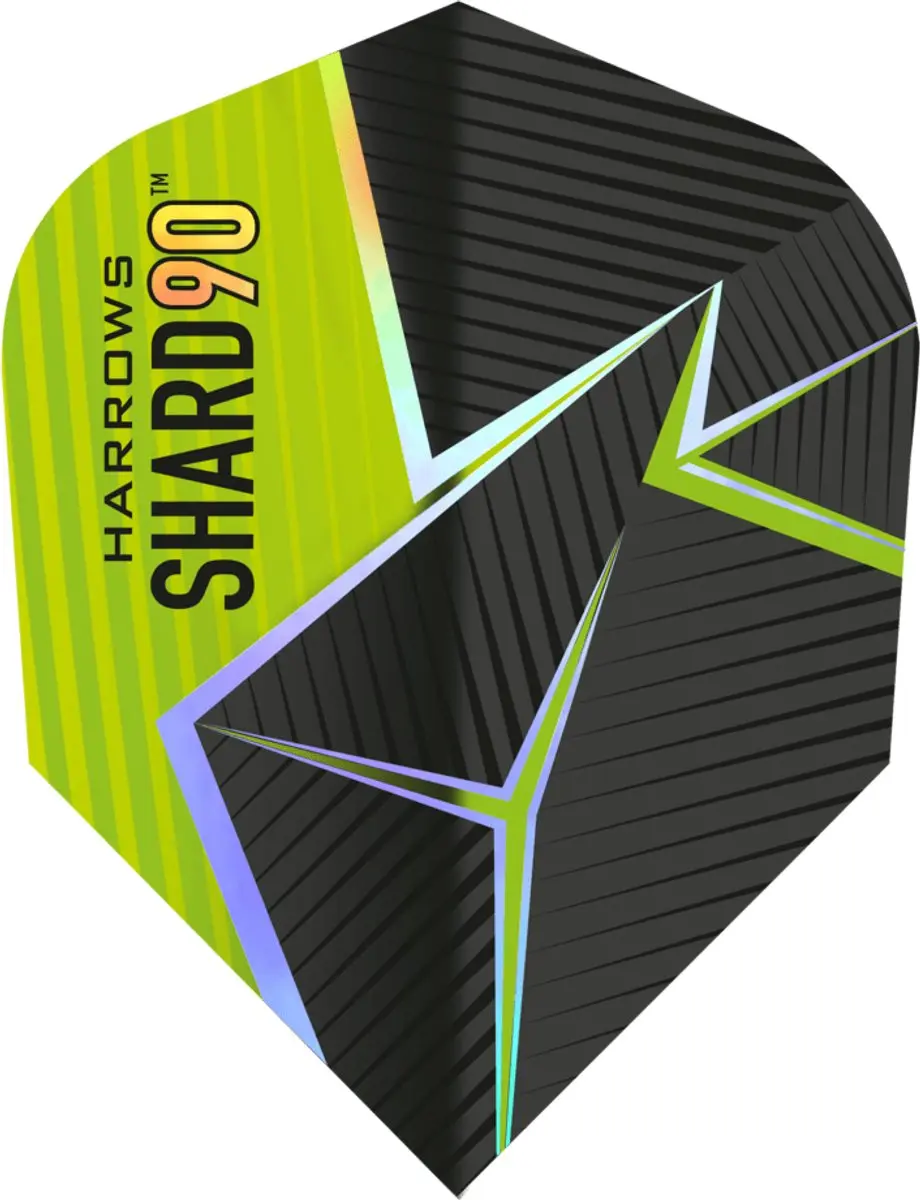 Harrows Prime Shard NO6 Dart Flights HF7554