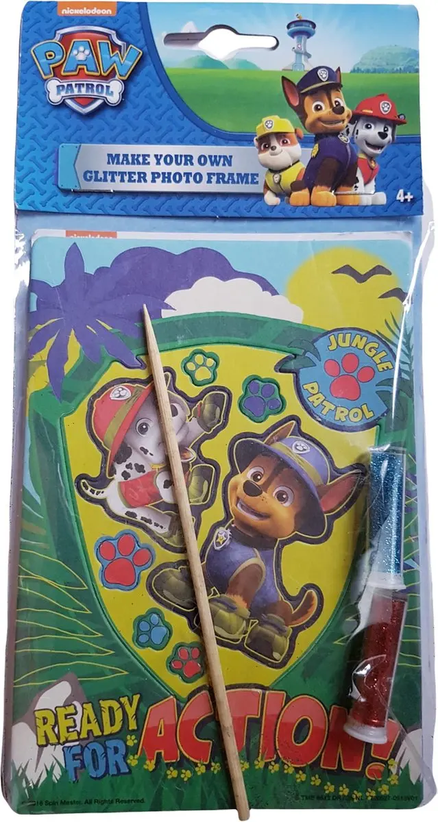 PAW Patrol Knutselpakket Glitter Fotolijst