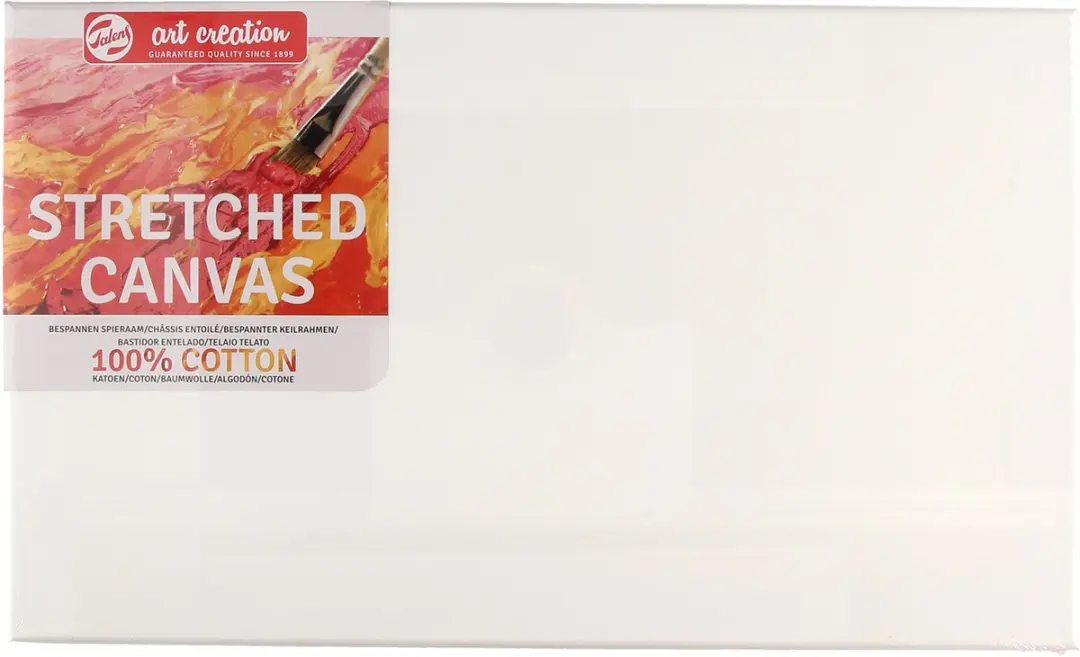 Talens Voorgespannen Schilderdoek 250ml - Wit