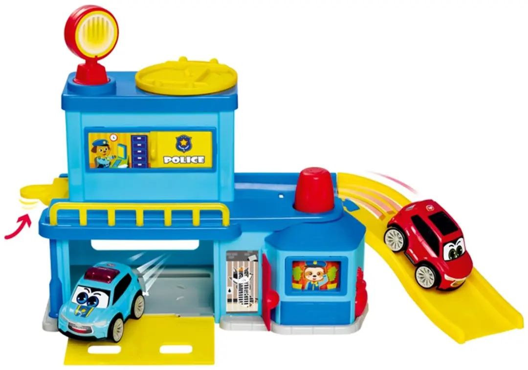 Dickie ABC Politiebureau Garage - Multicolore