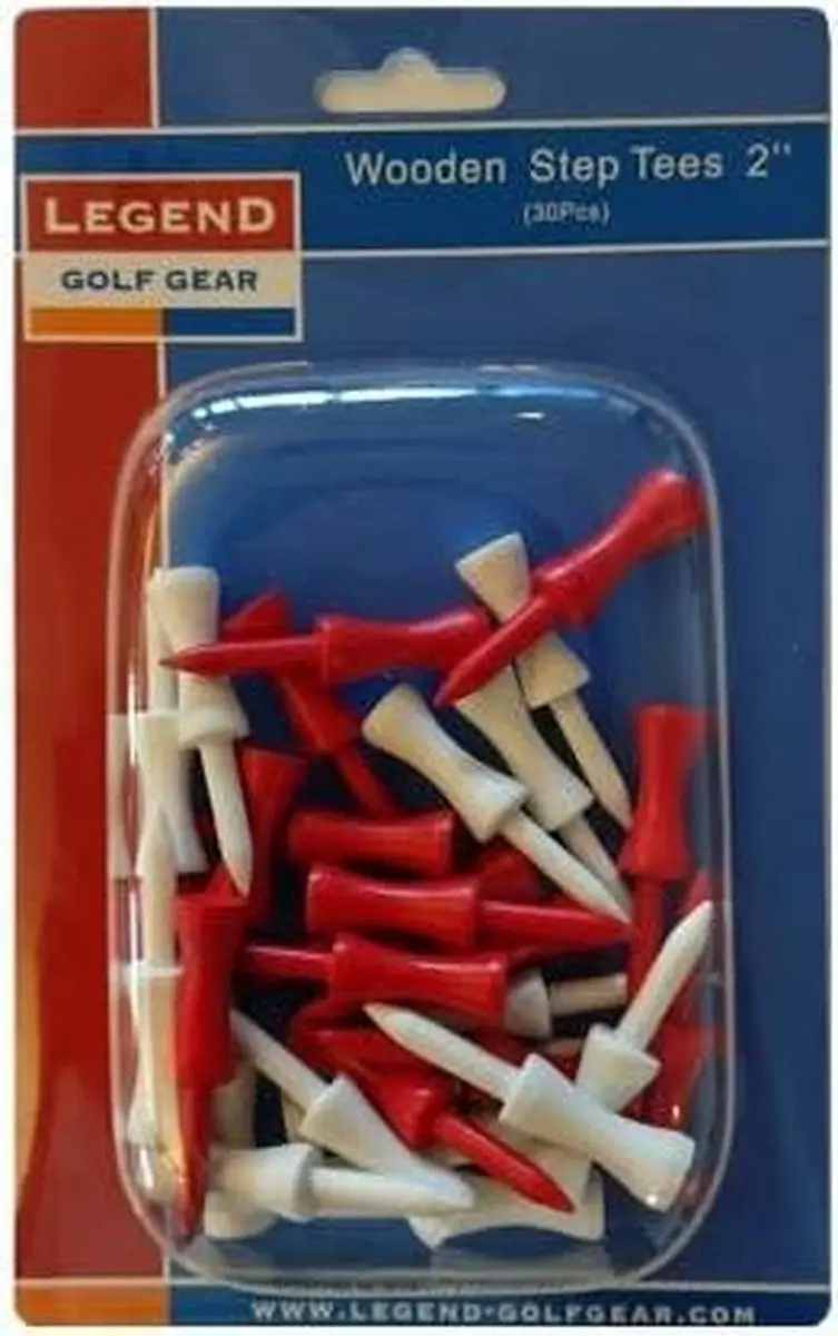 Legend Wooden Step Tees 2 Inch