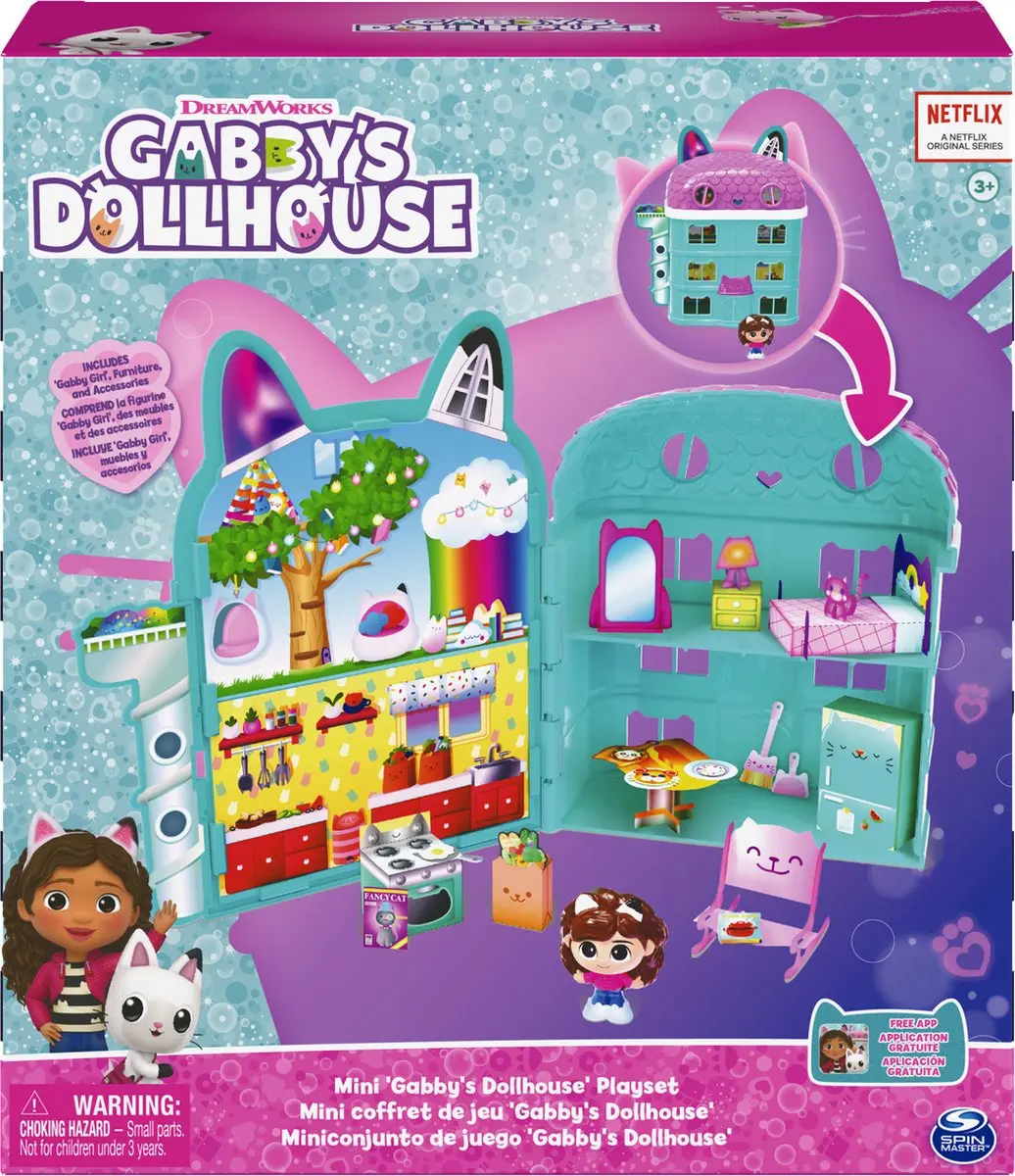 Spin Master Gabby's Dollhouse GDH PYS VCHX Poppenhuis