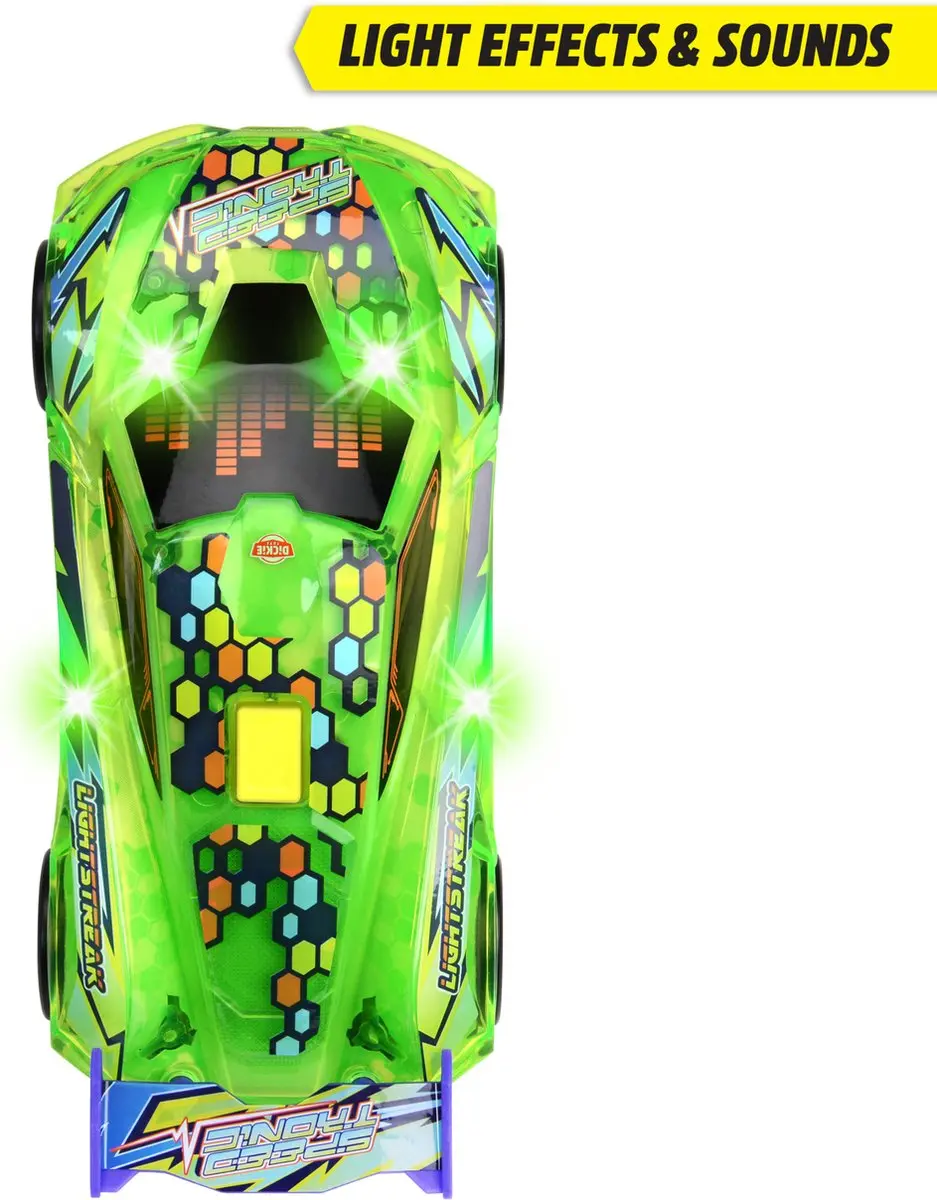 Dickie Toys Speed Tronic Racewagen 203763009 - 3x AAA