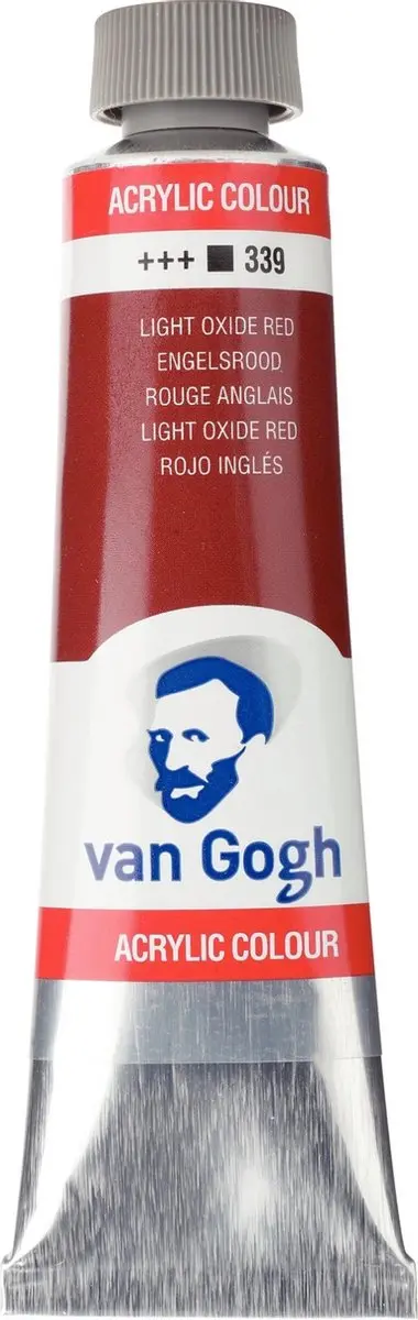 Van Gogh Acrylverf Engelsrood 339