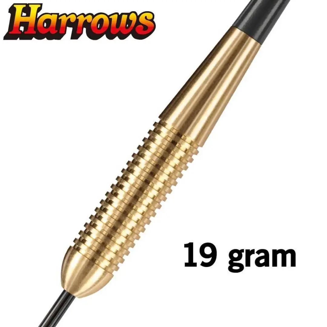 Harrows Club Brass 25Gk - 3 Stuks - Geel/Zwart
