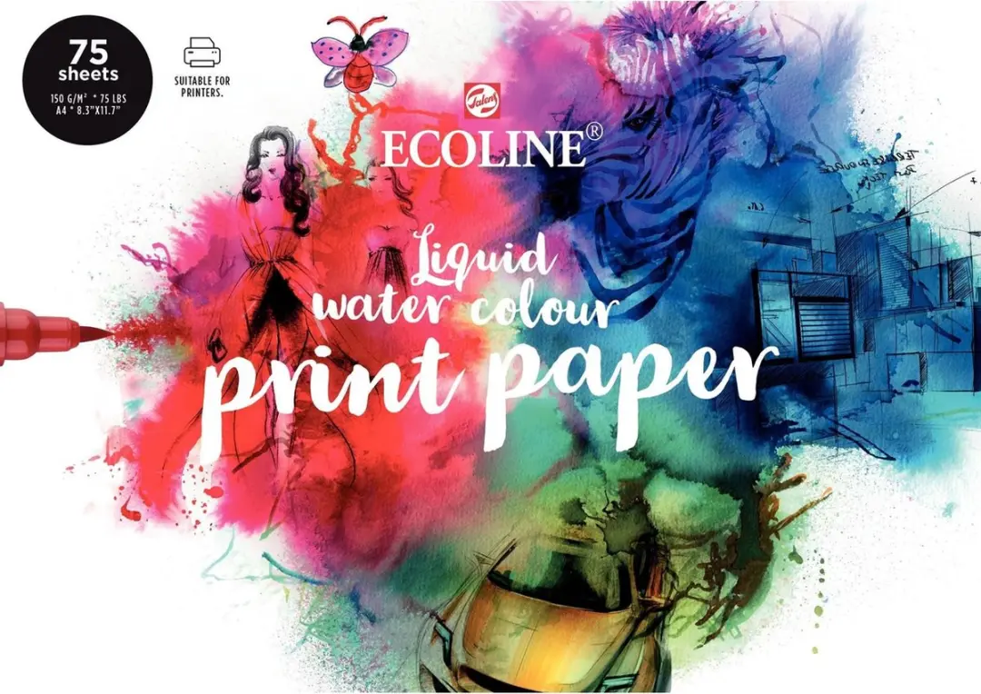 Ecoline Printerpapier A4 150g/m² 75 Vel