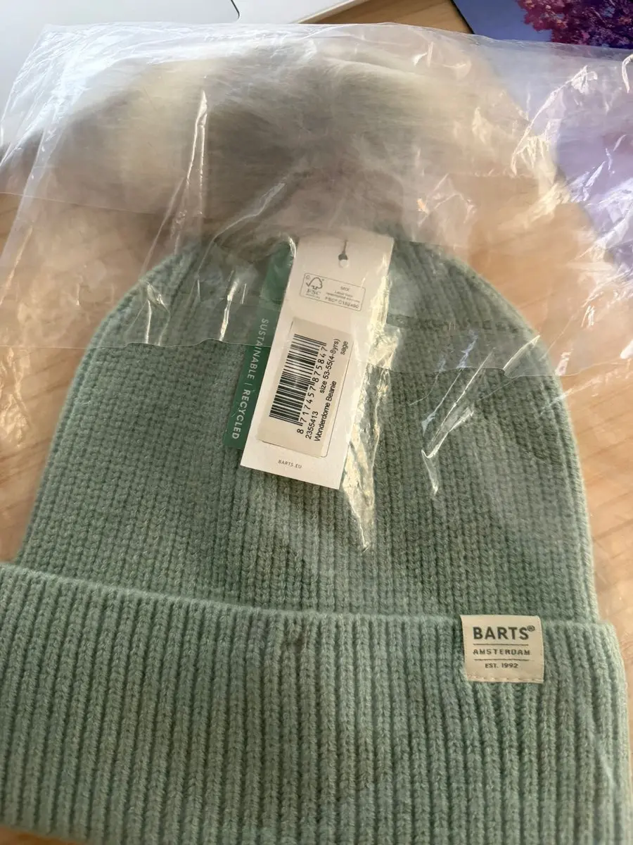 Barts Wonderdome Beanie - Lichtgroen - Maat 53-55