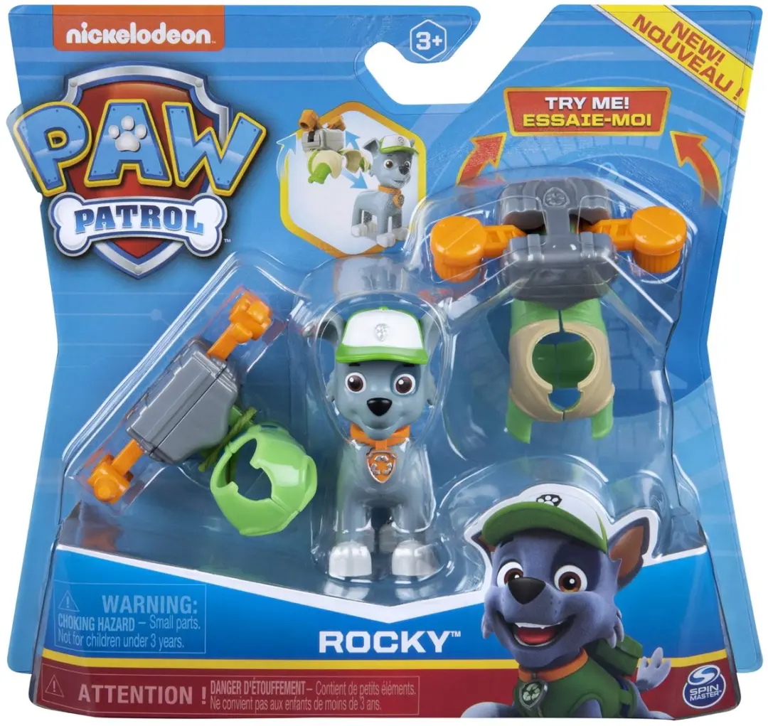 Spin Master Paw Patrol Actiefiguur Rocky