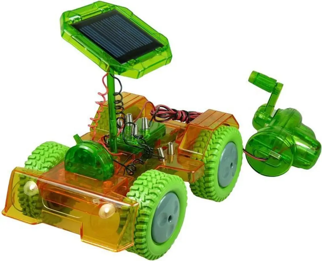 Powerplus Grasshopper Hybride Speelgoedauto - Oranje/ Groen