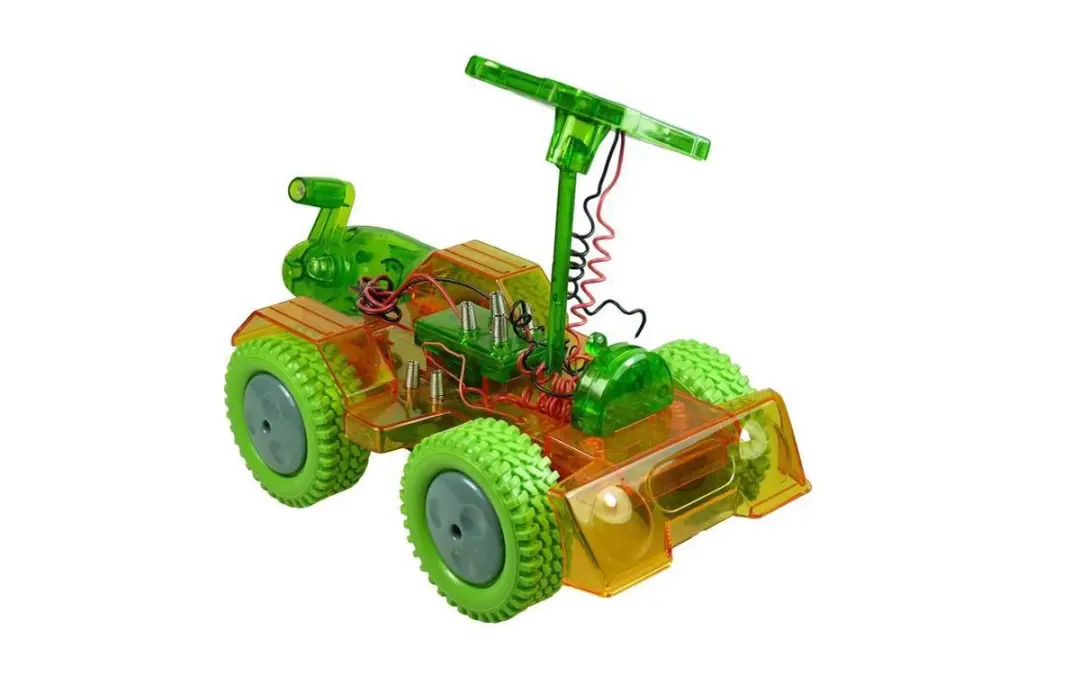 Powerplus Grasshopper Hybride Speelgoedauto - Oranje/ Groen