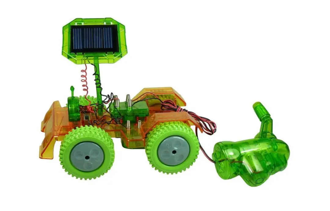 Powerplus Grasshopper Hybride Speelgoedauto - Oranje/ Groen