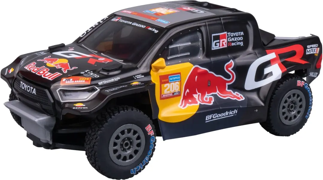 NIKKO Toyota Gazoo Racing Dakar 1/18 RC Auto - 7x AA