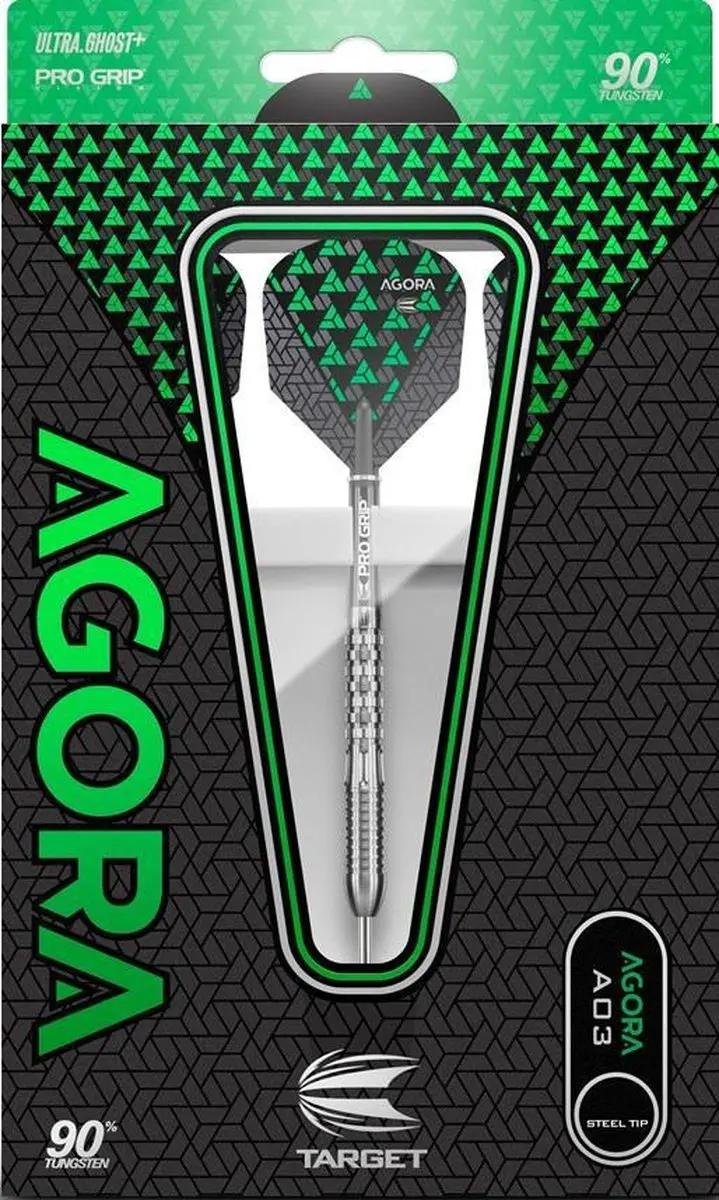 Target Agora A03 Dartpijlen 21g - 3 Stuks - Zilver - afbeelding 6 van 6