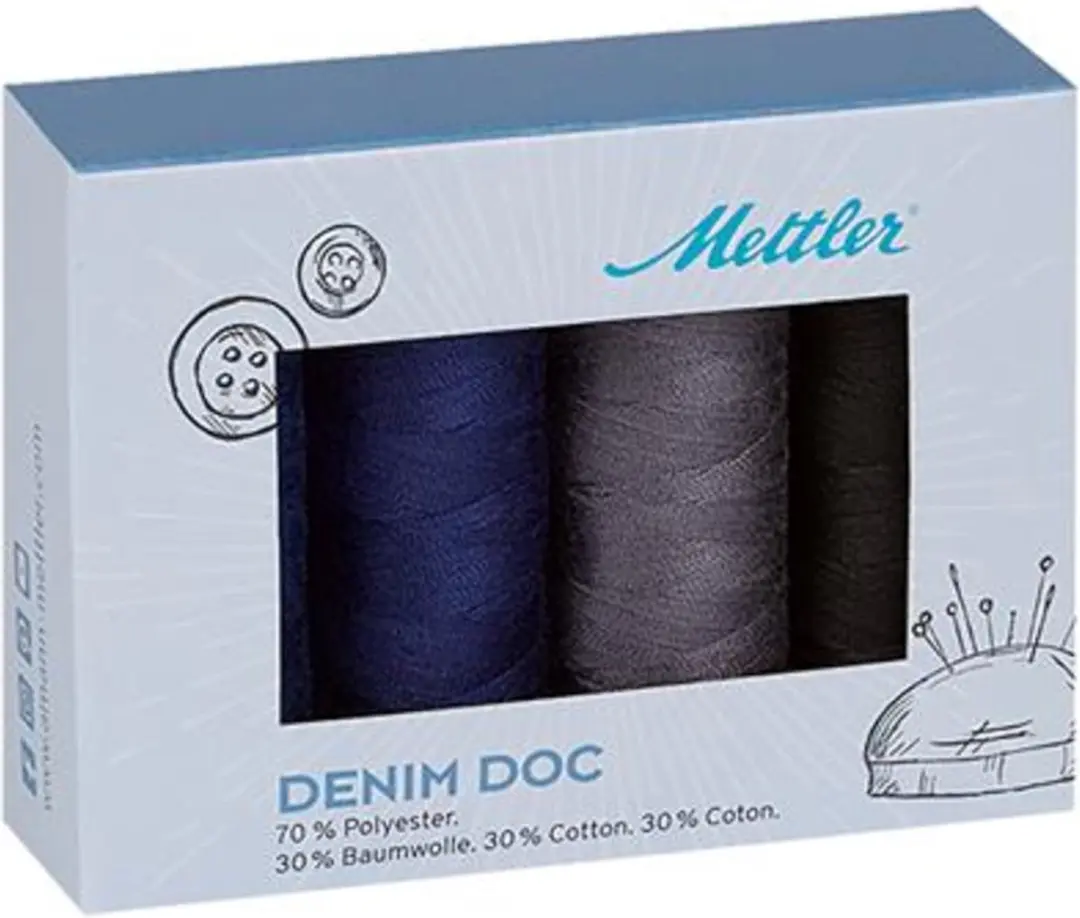 Amann Mettler Kit DENIM DOC Dark