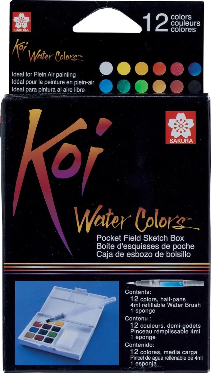 Sakura Koi Water Colors Pocketbox