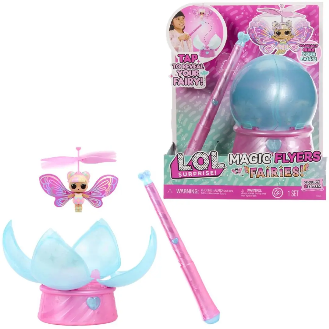 LOL Surprise Magic Flyers Fairies Tots Flower Child 542261-EUC