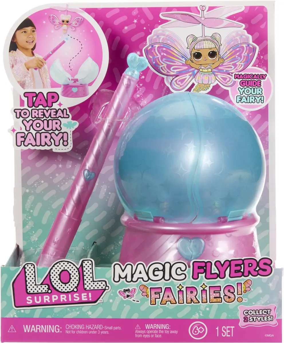 LOL Surprise Magic Flyers Fairies Tots Flower Child 542261-EUC