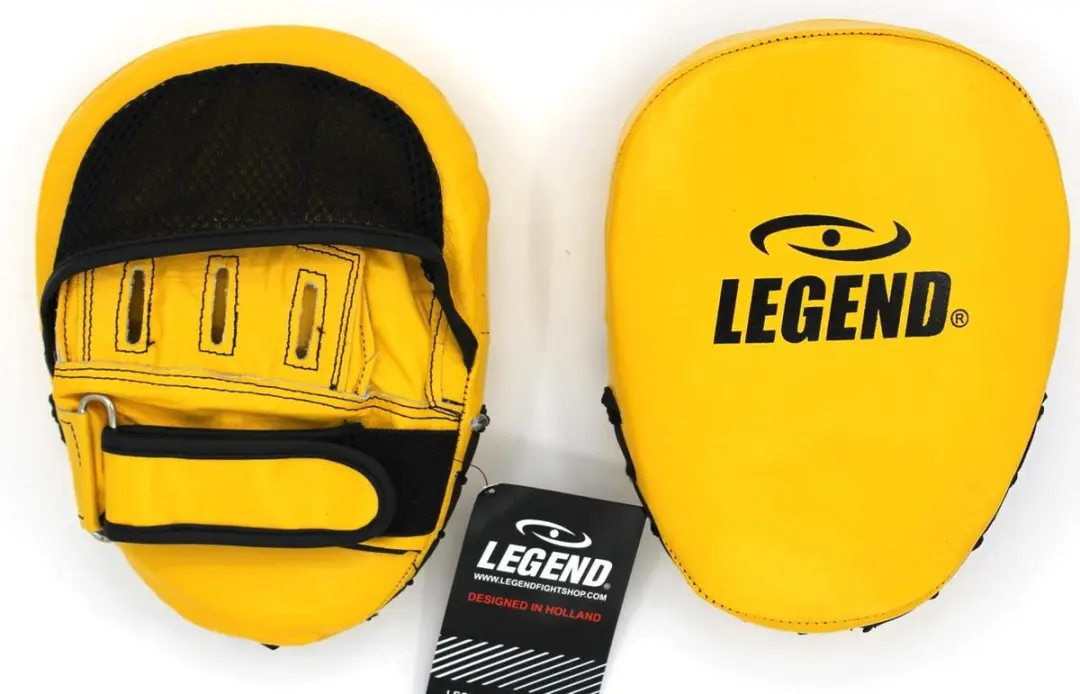Legend Power Impact Stootkussens - Zwart/Wit Leer