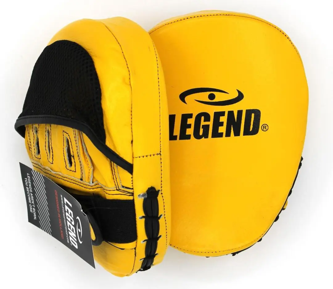 Legend Power Impact Stootkussens - Zwart/Wit Leer
