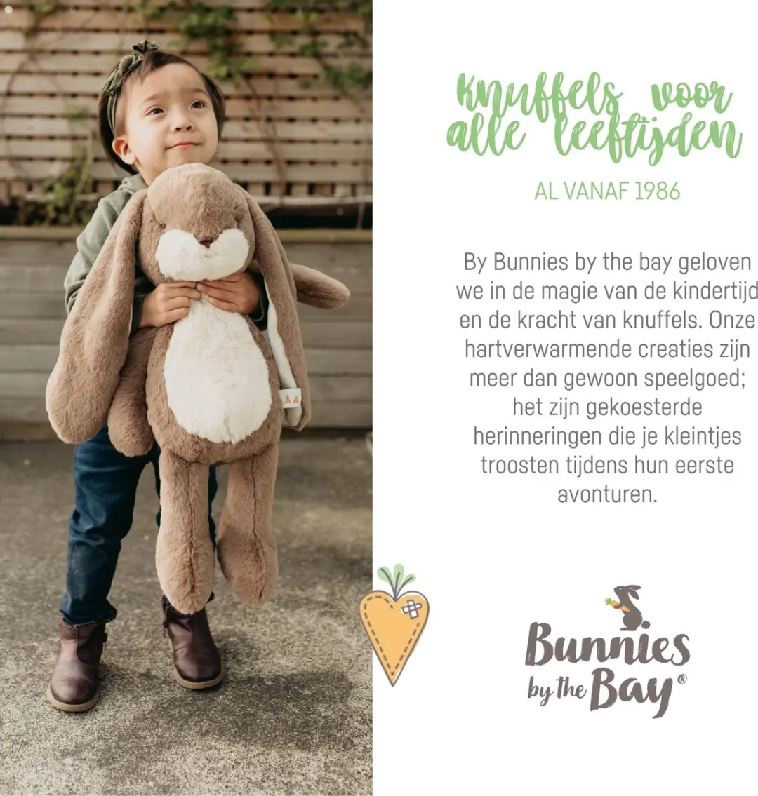 Bunnies By The Bay Floppy Nibble Knuffel - Caramel 52cm
