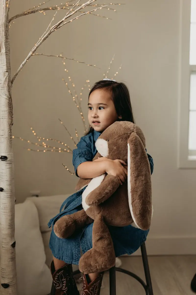 Bunnies By The Bay Floppy Nibble Knuffel - Caramel 52cm - afbeelding 6 van 6
