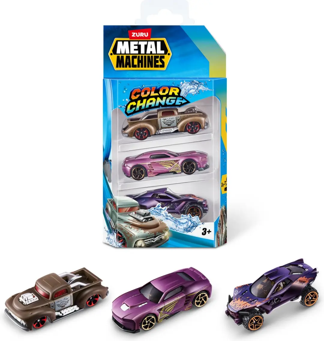 ZURU Metal Machines 67101 Kleurveranderende Die-Cast Auto