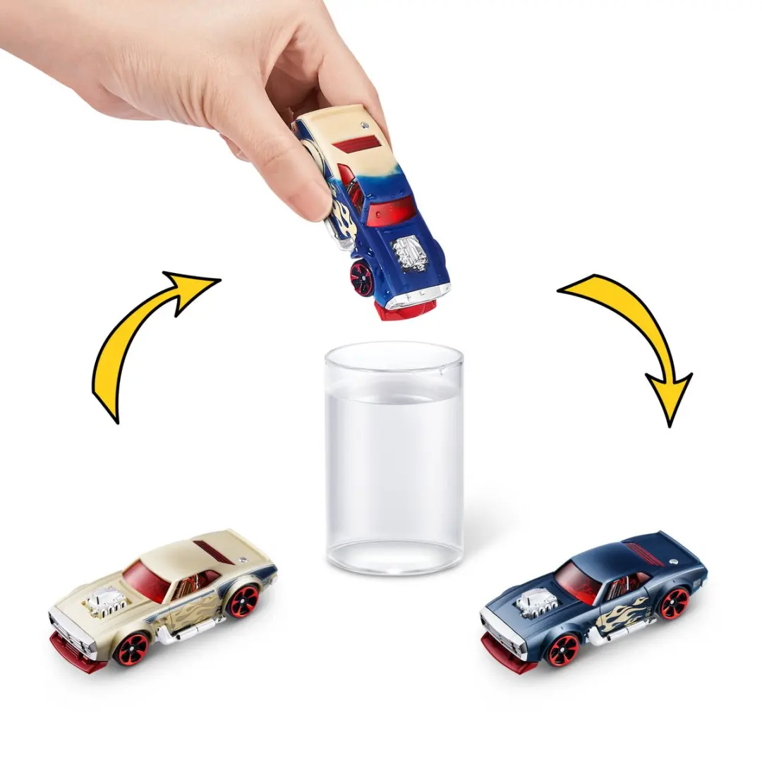ZURU Metal Machines 67101 Kleurveranderende Die-Cast Auto - 3 Stuks