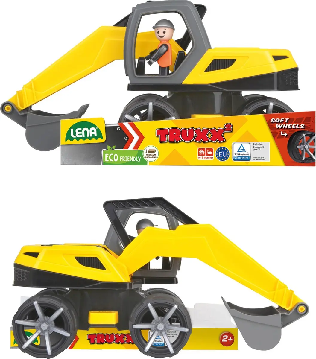Lena Truxx Graafmachine SM04531 - 35cm - Multicolor