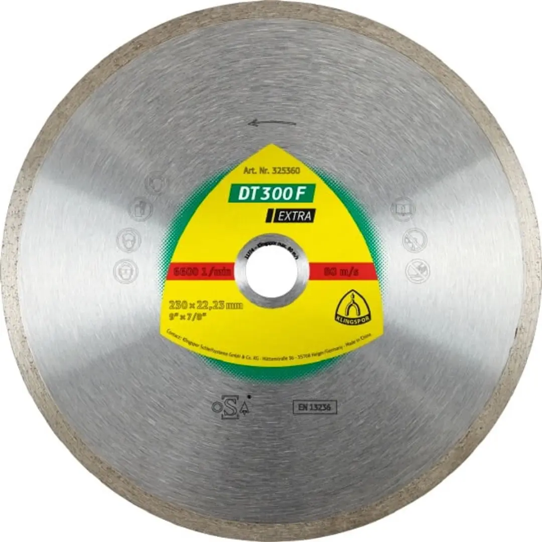 Klingspor DT 300 F Extra Diamantschijf 200mm